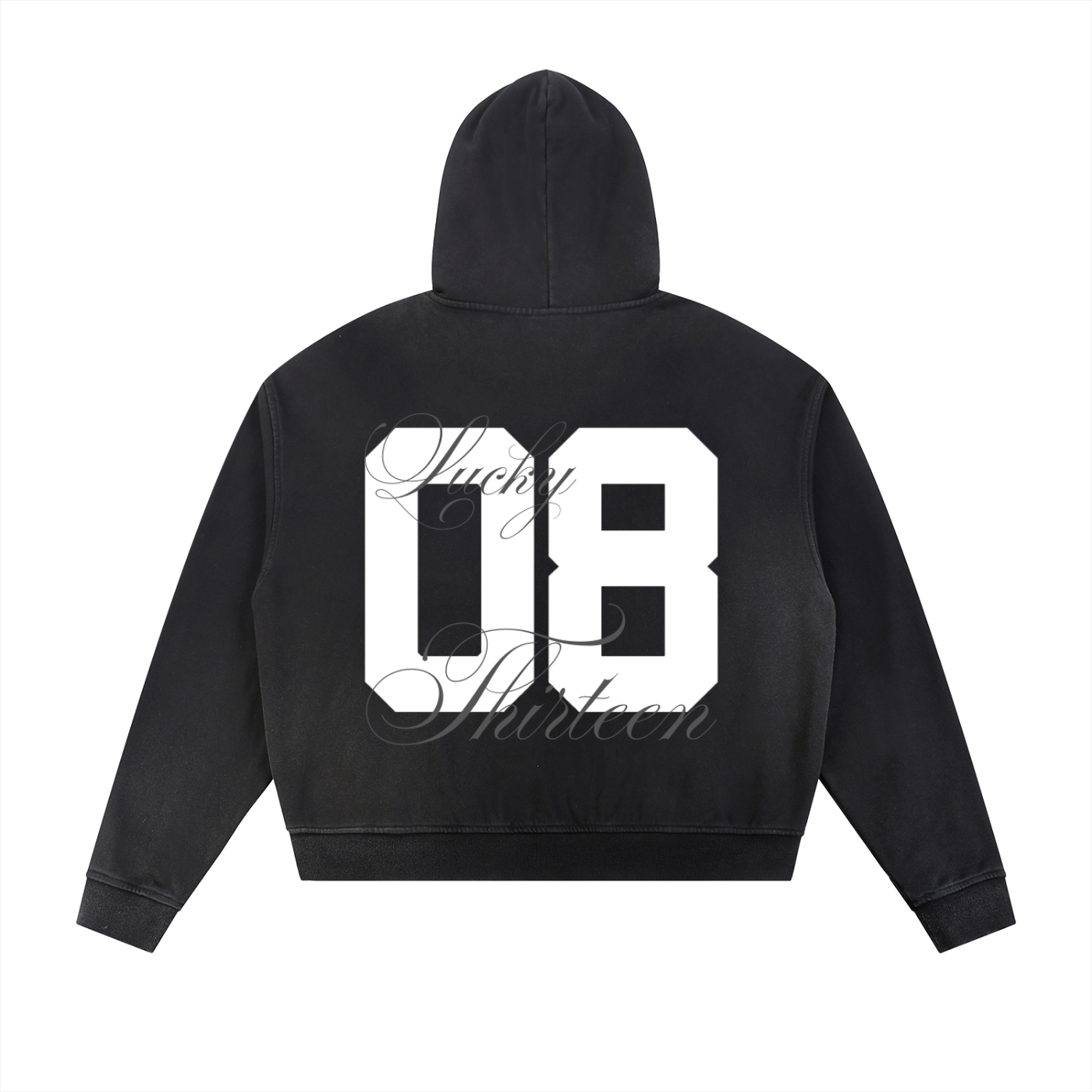 LUCKY THIRTEEN ZIP HOODIE