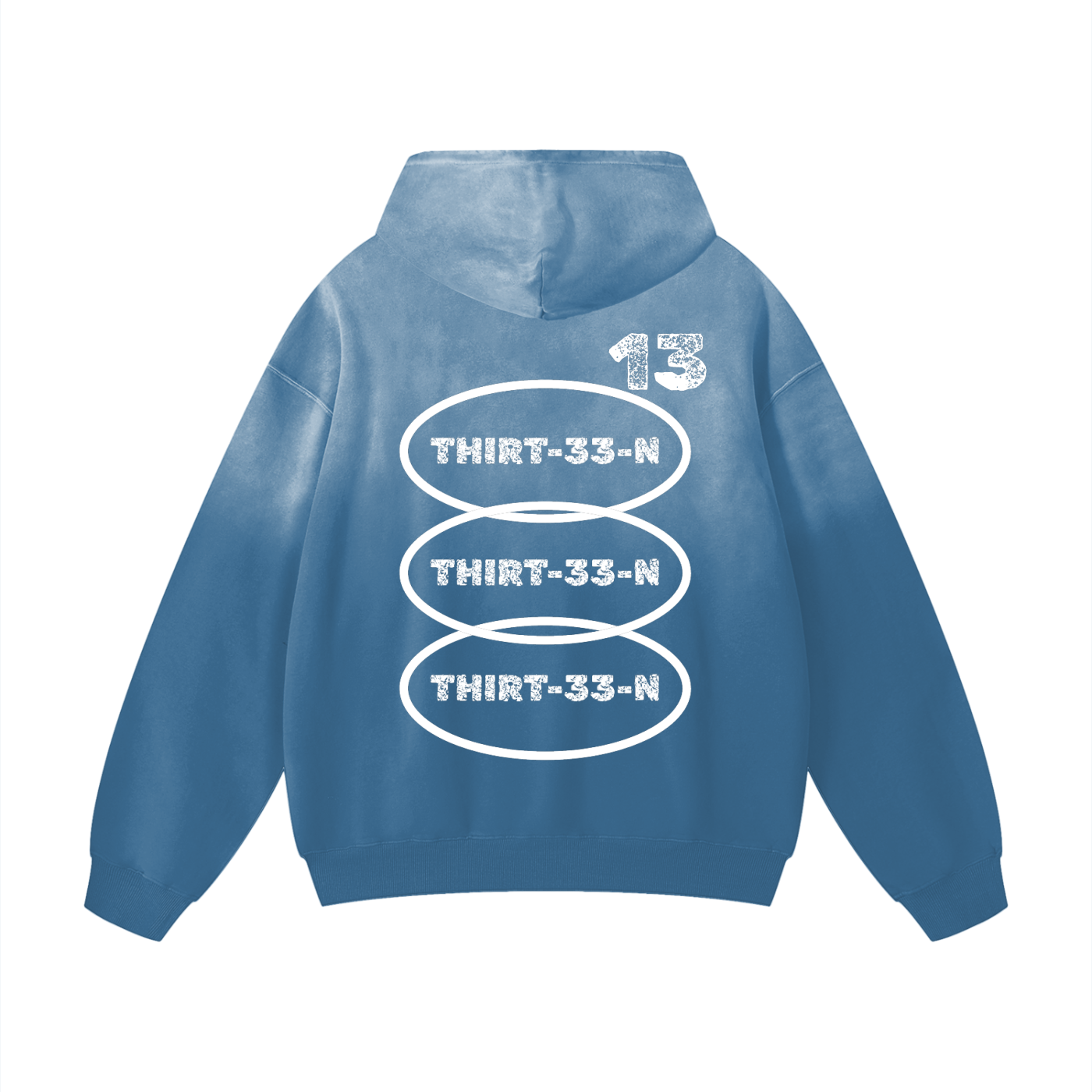 SN1P3R S5 Heavyweight Sunfade Oversized Hoodie