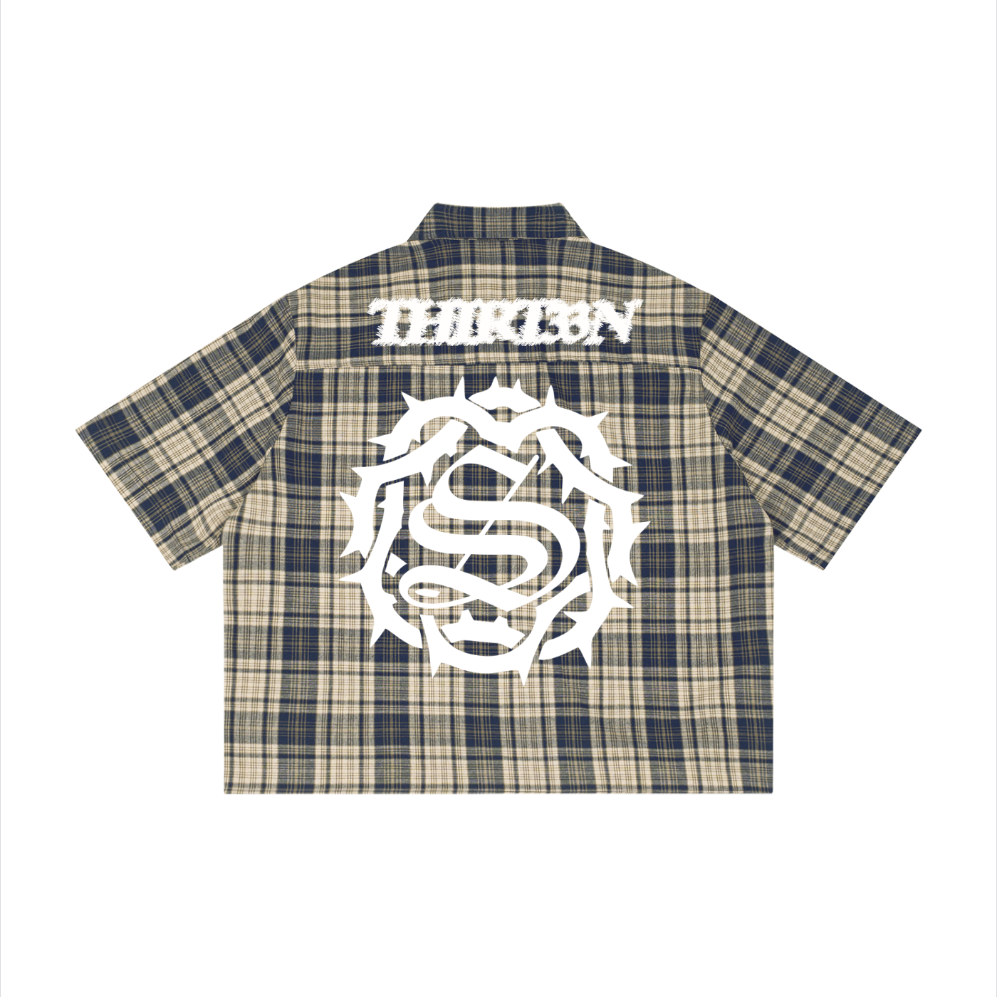 THIRTEEN Plaid Short Sleeve Shirt