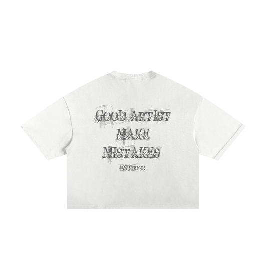 “GOOD ARTIST MAKE MISTAKES” TEE🎨🎨