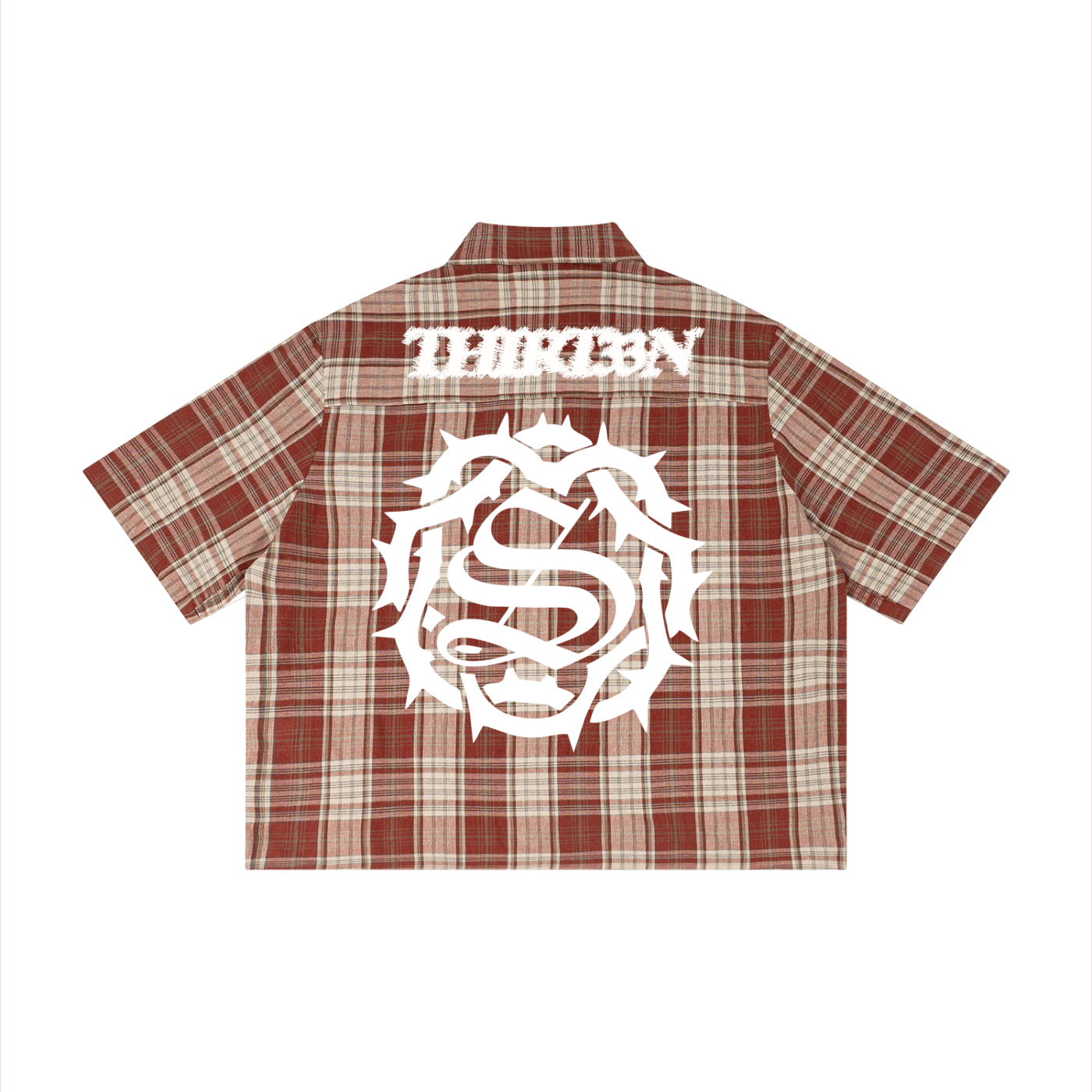 THIRTEEN Plaid Short Sleeve Shirt