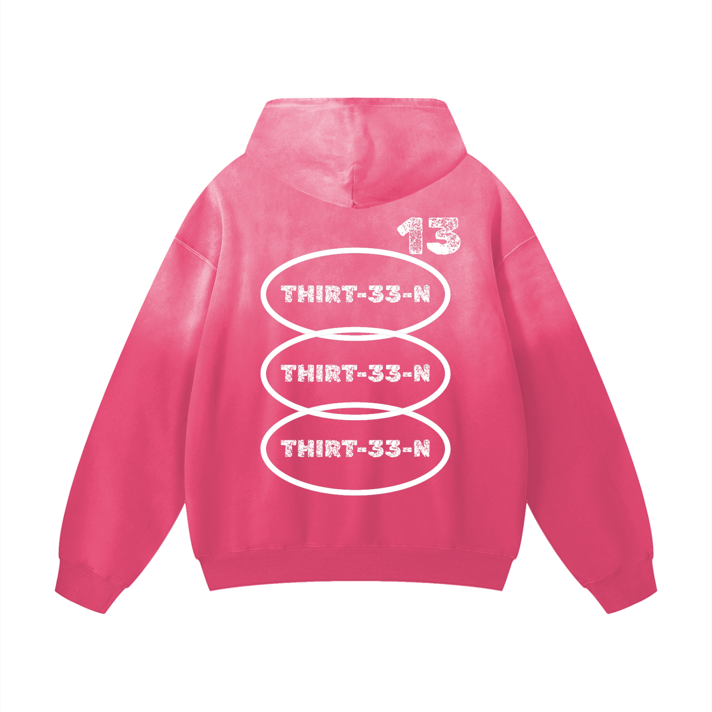 SN1P3R S5 Heavyweight Sunfade Oversized Hoodie