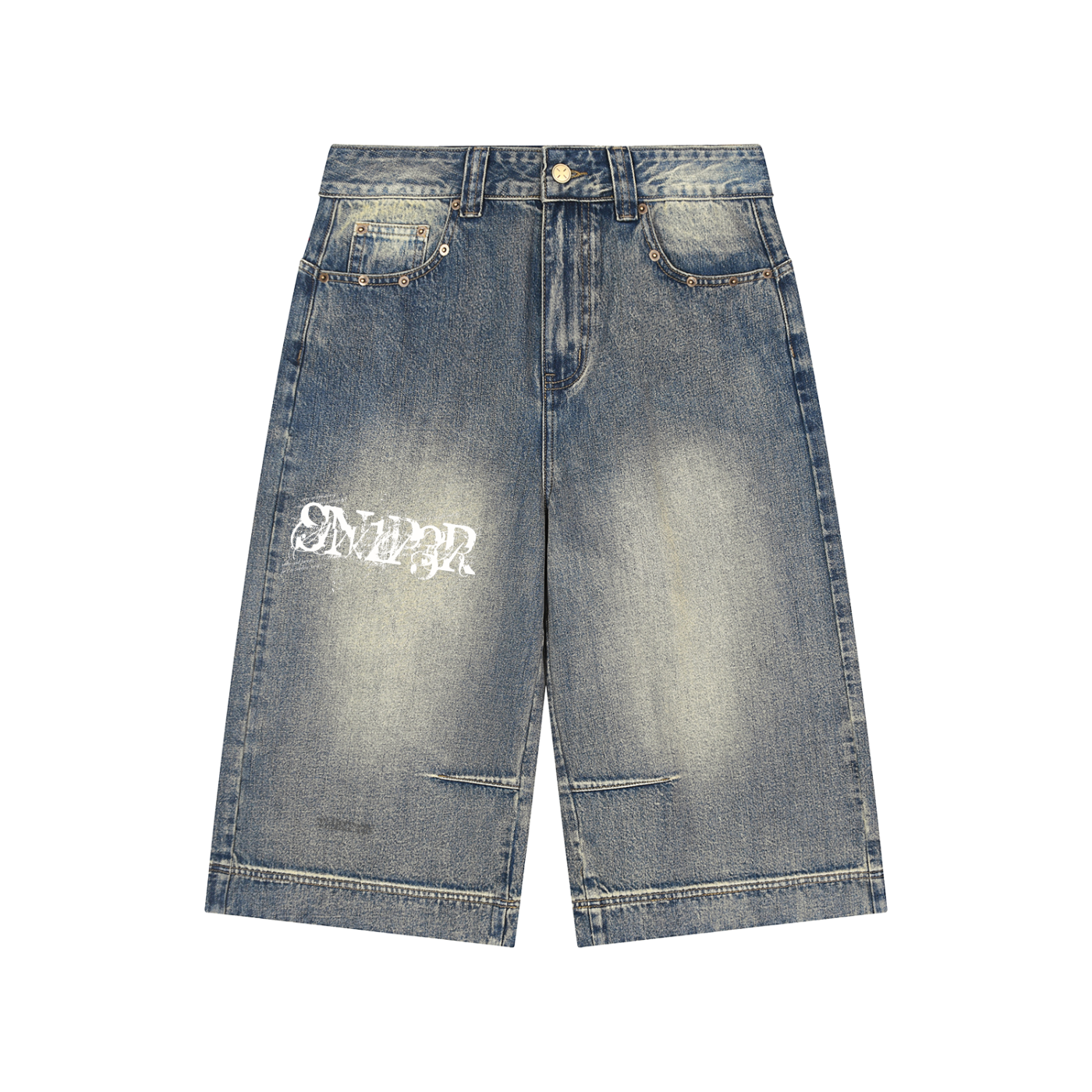 Good Artist Make Mistake Baggy Jorts