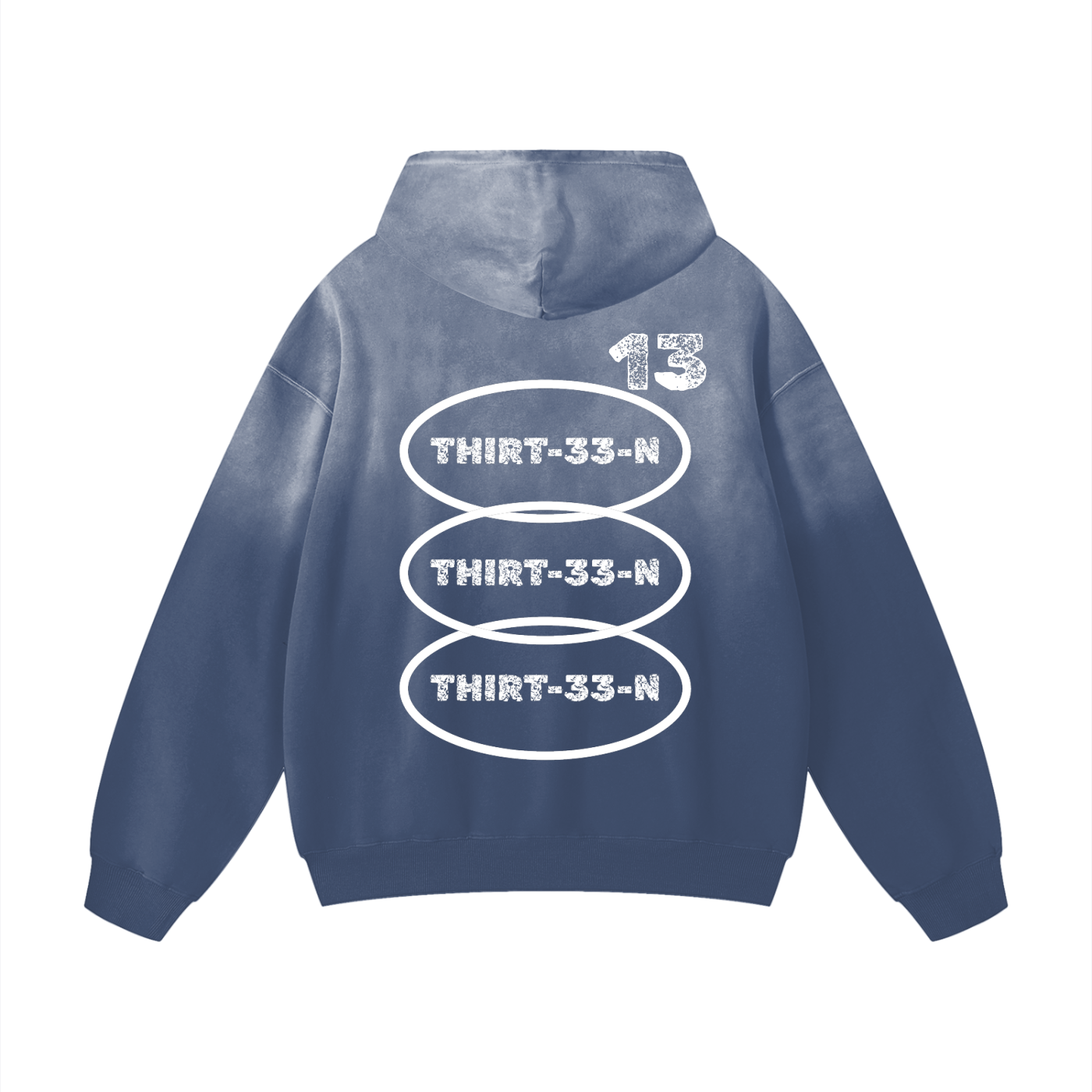 SN1P3R S5 Heavyweight Sunfade Oversized Hoodie