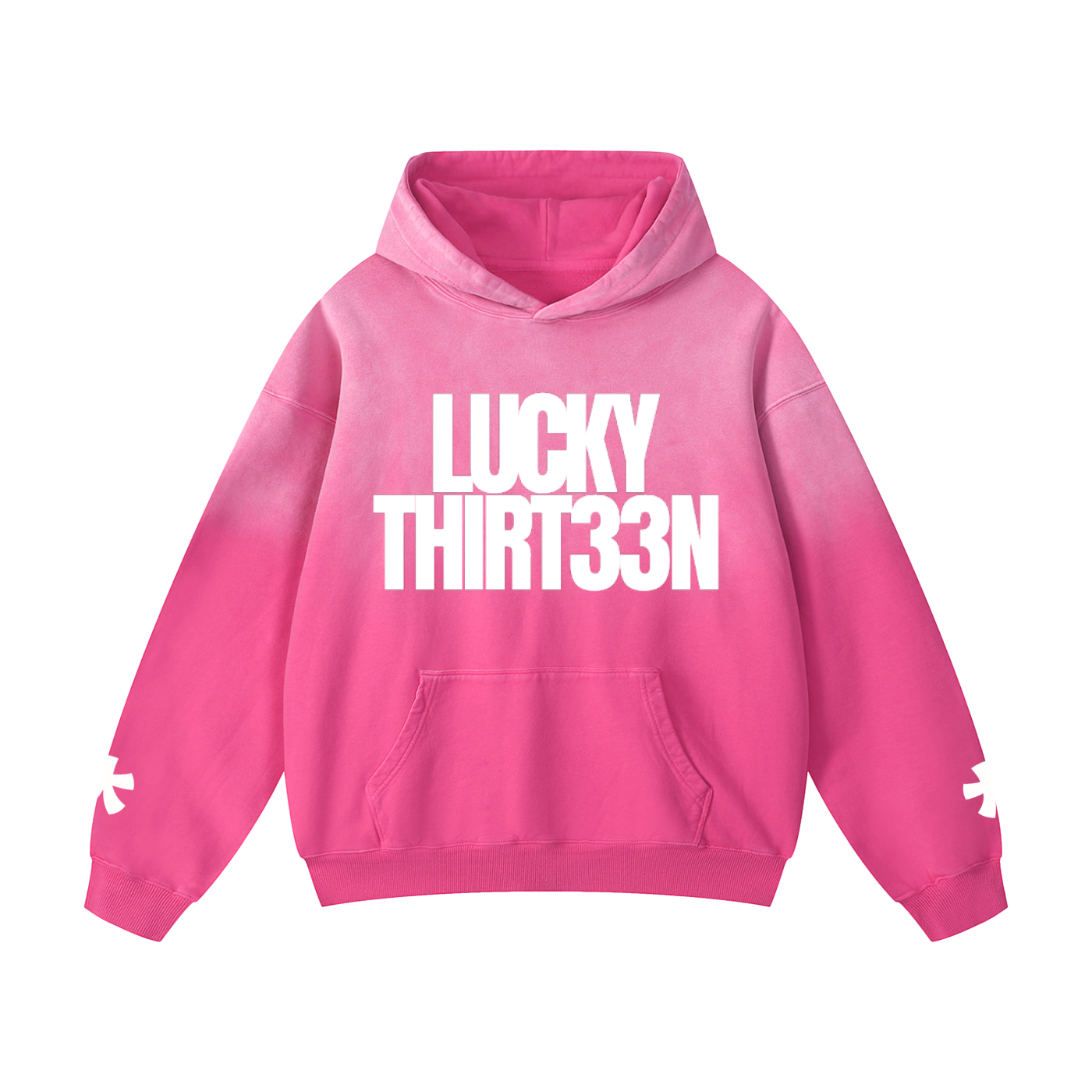 MAKE YOUR LUCK OVERSIZED HOODIE