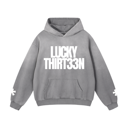 MAKE YOUR LUCK OVERSIZED HOODIE